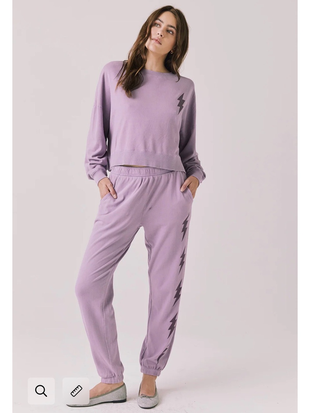 Bolt Amethyst Purple Joggers